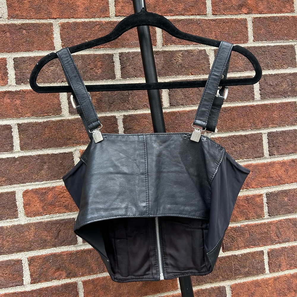 Northbound Leather corset tank - Picture 4 of 11
